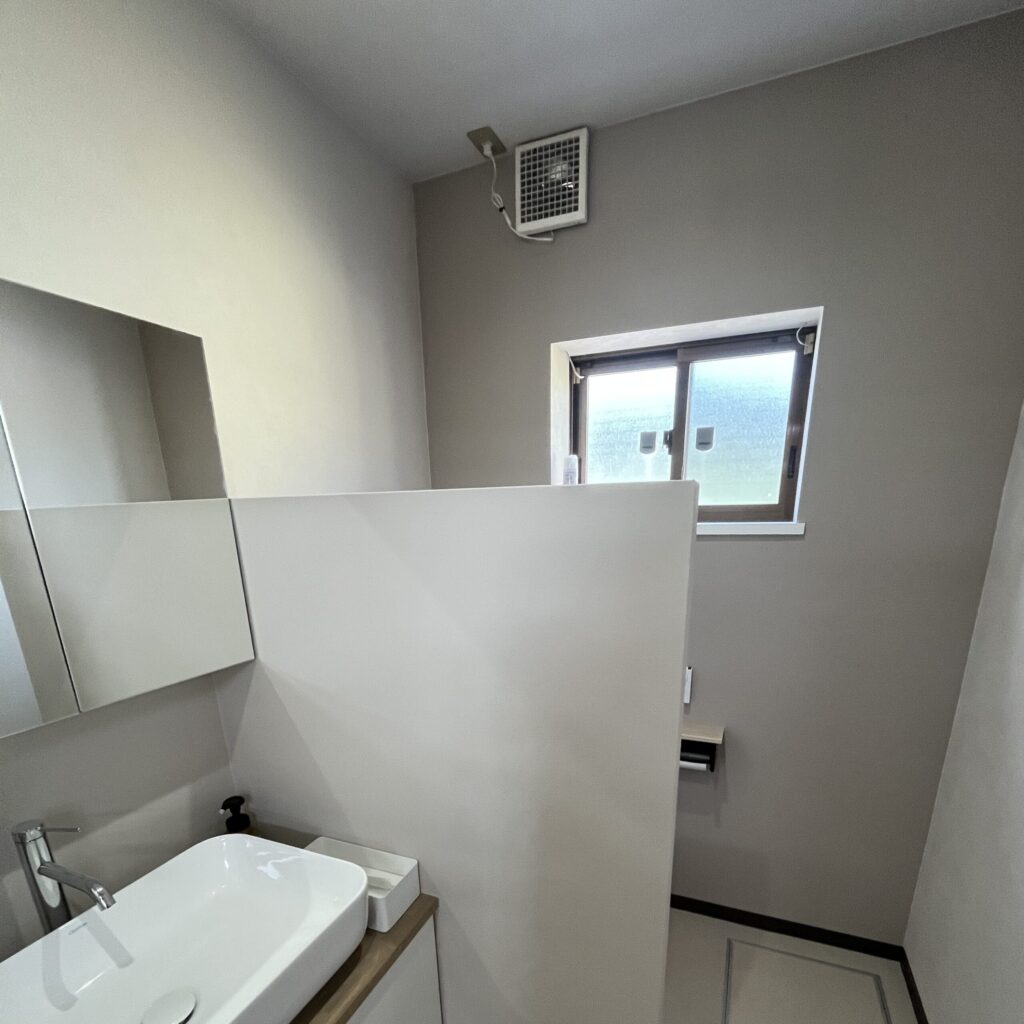 事務所　トイレリフォーム　大田原市