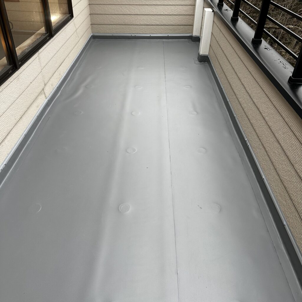 別荘 バルコニー防水工事 那須町